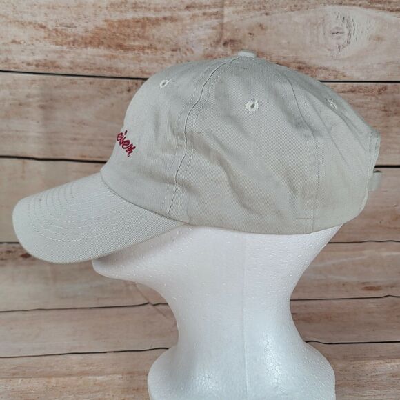 Budweiser Beer Adjustable Strap Red‎ Baseball Cap Hat - Picture 2 of 8